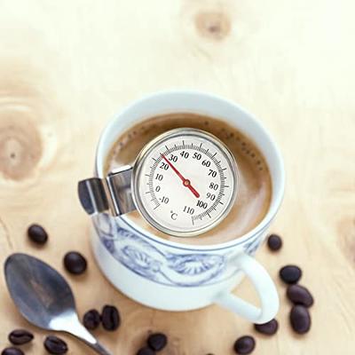 Milk & Coffee Thermometer with Clip - Coffee Accessories