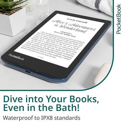  PocketBook Verse Pro E-Reader Waterproof, Eye-Friendly 6'' E-Ink  Carta™ HD Touchscreen, Audio-Book & E-Book Reader, Text-to-Speech  Function, SMARTlight, 16GB, WiFi & Bluetooth