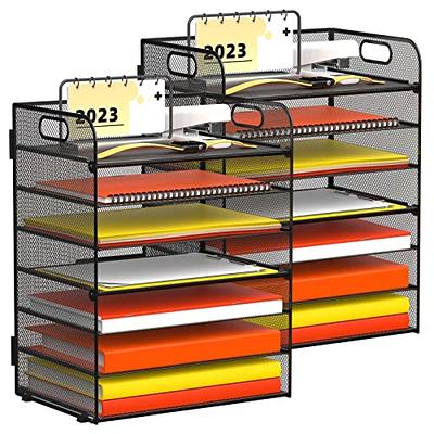 Natwind Office Paper Organizer for Desk Desktop Letter Tray & A4