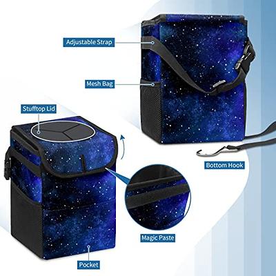 MSINMKOK Blue Night Stars Space Universe Car Trash Can with Lid Collapsible  Reusable Waterproof Car Garage Bag,Automotive Garbage Can,Car Accessories &  Car Organizer - Yahoo Shopping