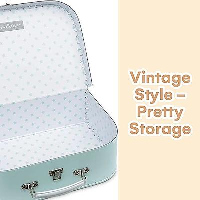 Decorative Vintage Suitcases Set for Women