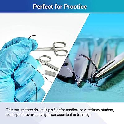 Ultrassist Suture Kit for Medical Students, Ultra-Large Stitching Kit with  Pre-Cut Wounds & Extra Space, Includes Suture Instruments & Threads for  Suture Training Practice (Education Use Only) - Yahoo Shopping