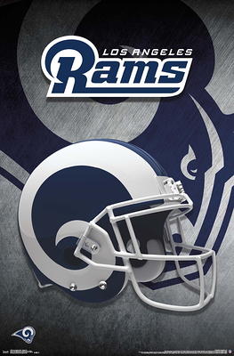 Los Angeles Rams 10 Speed Helmet Standee