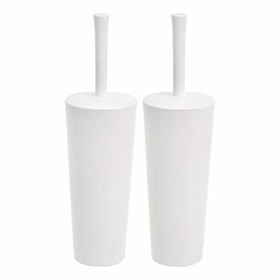 BOOMJOY Toilet Brush and Holder Set, Toilet Bowl Cleaner Brush, Toilet  Scrubber Brush with Tweezers for Bathroom Cleaning, RV Accessories and  House Organization Must-Haves - White - Yahoo Shopping