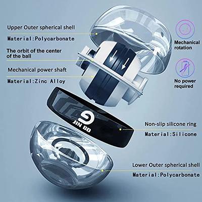 JIN BD Wrist Trainer/ Strengthener Ball Auto-Start Gyroscopic Forearm  Exerciser Gyro Ball for Strengthen Arms, Fingers, Wrist Bones and Muscles -  Yahoo Shopping