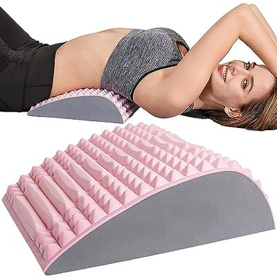 Lumbar Support Pillow with Cooling Gel for Lower Back/ Hip Pain Relief, Scoliosis, Sleeping, Tailbone, Orthopedic Spinal Support Cushion by