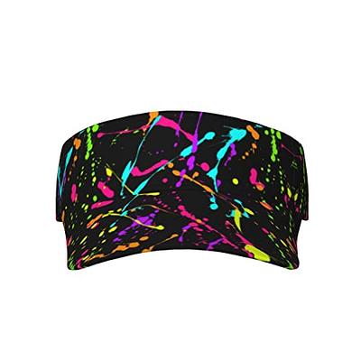 14 Pack Unisex Sun Visors Plastic Clear Cap Candy Color Transparent Tourist  Visor Cap Colorful Poker Hat
