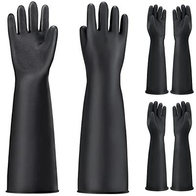 CHEMICAL GLOVES,HEAVYWEIGHT RUBBER,HEAVY DUTY,DEEP  CLEANING,LAB,CARWASH,WORK,VET