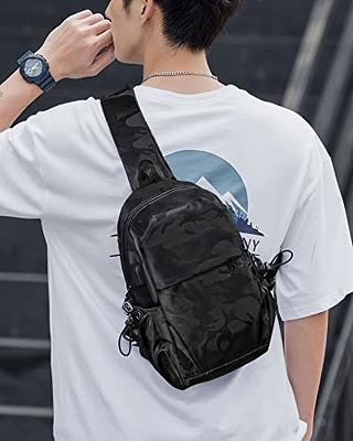 TITECOUGO Sling Backpack Travel Shoulder Bag Lightweight Chest