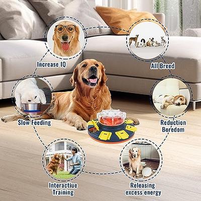 Dog Puzzle Toys , Interactive Dog Game, Dog Enrichment Toys for Puppy  Mentally Stimulating Treat Dispenser Dog Treat Puzzle Feeder for Small  ,Medium and & Large Dogs Treat Training - joansan