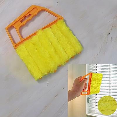 Blind Cleaner Duster Tool for Window Venetian, Washable Mini Cleaner Brush,  Hand held Cleaner Tool for Air Conditioner Wood Blinds Dust Dirt