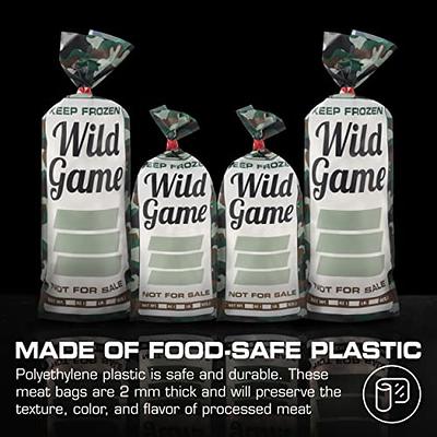  [120 Pack] 1lb Wild Game Bags for Freezer Storage