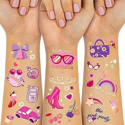 5/10pcs Children Cute Cartoon Unicorn Princess Temporary Tattoo Stickers  Baby Shower Kids Body Makeup Sticker Tattoos Decoration - AliExpress