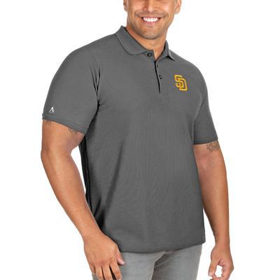 Men's Antigua Black Cincinnati Bengals Legacy Pique Polo Size: Small