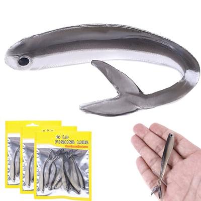 Goture Soft Plastic Baits with Worm Hooks Kit 11pcs, Paddle Tail