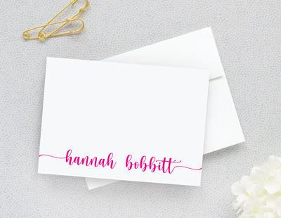 Personalized Stationery & Custom Note Cards