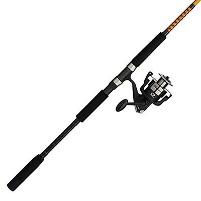 Ugly Stik Bigwater Spinning Reel and Fishing Rod Combo, Black/Red