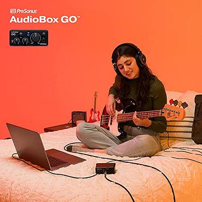 PreSonus AudioBox GO | USB-C Audio Interface for music production