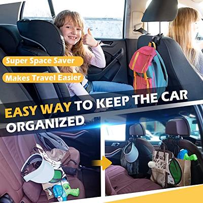 CAREVER Car Accessories Seat Hook Organizer - Upgraded 2 in 1 Stronger  Leather Car Purse Holder for Purse and Bag Car Essentials for Women  Interior Hanging Accessories Travel Backseat headrest Hooks - Yahoo Shopping