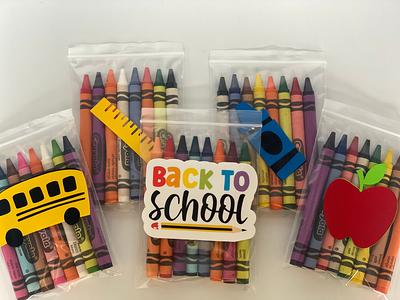 Crayon PARTY FAVOR // Birthday Party Gift // Crayon Party Favor