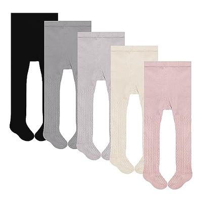  Kids Girls Cotton Thick Fleece Lined School Pantyhose Bbay Warm  Full Leggings Stretchy Basic Tights Soft Easy to: Clothing, Shoes 