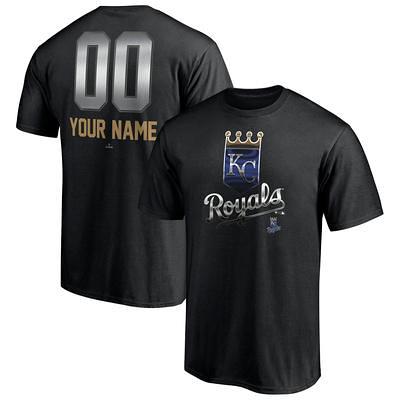 Kansas City Royals Fanatics Branded Personalized Any Name & Number Midnight  Mascot Pullover Hoodie - Black