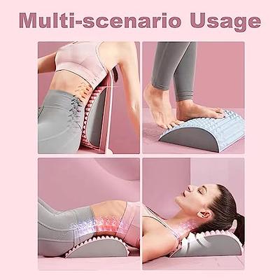 Lumbar Relaxer, Back Stretcher Pillow for Back Pain Relief, Lumbar Support,  Herniated Disc, Sciatica Pain Relief, Neck Pain, Support for Prolonged