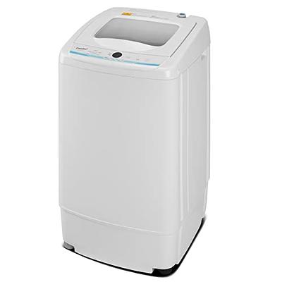  Euhomy Compact Dryer 1.8 cu. ft. Portable Clothes Dryers with  Exhaust Duct with Stainless & Comfee Portable Washing Machine, 0.9 cu.ft  Compact Washer With LED Display, 5 Wash : Appliances