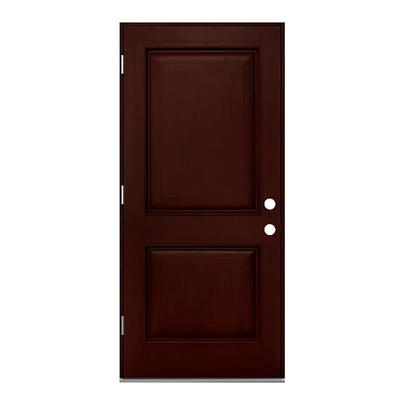 RELIABILT 36-in x 80-in Steel Right-Hand Outswing Primed Prehung Single  Front Door Insulating Core in the Front Doors department at