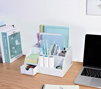 Acrylic Desk Organizer for Office Supplies and Desk Accessories Pen Holder