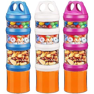 4 Compartment Twist Lock, Stackable, Leak-Proof, Food Storage