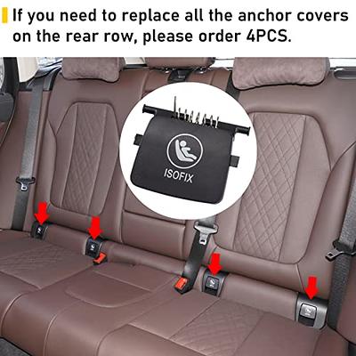 Car Craft X3 Child Seat Belt Lock Cover Isofix Cover Compatible
