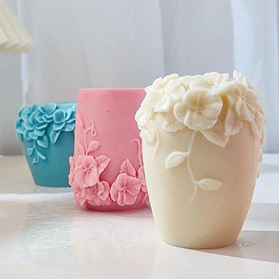 handmade flower candle mold flower silicone