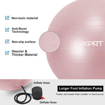 XPRT Fitness Exercise and Workout Ball, Yoga Ball Chair, Great for