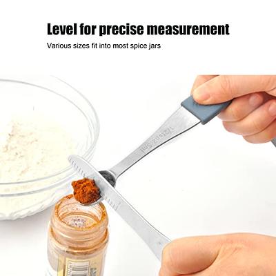 Precision Powder Stainless Steel Measuring Spoons Set