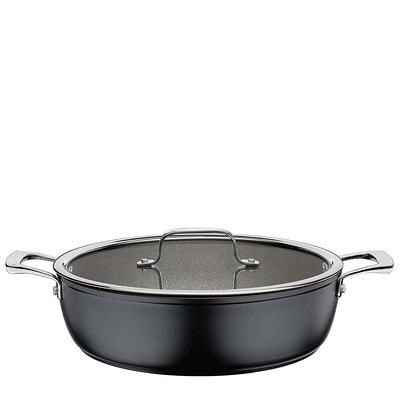 KitchenAid Stainless Steel Casserole with Lid, 4-Quart, Brushed Stainless  Steel