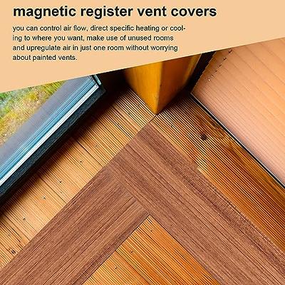 4pcs Magnetic Vent Covers Ventilating Cover Floor Register Vent Cover  Magnet Covers