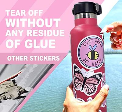 Cute Preppy Stickers Pack for Girls Women Kids 100pcs Vinyl Waterproof  Aesthetic Stickers for Water Bottles Laptop Phone Pink Aesthetic Preppy  Stuff