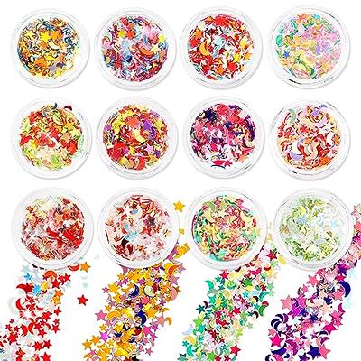 Silver and Gold Chunky Glitter for Nails, 4Bottles 4Colors Chunky Face  Glitter Holographic Hair Resin Craft Glitter 10g jar Cosmetic Glitter