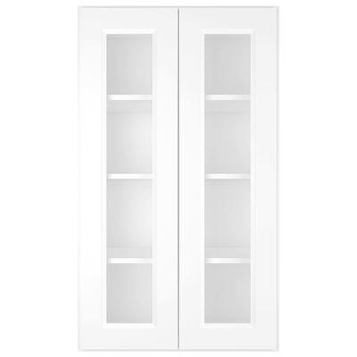 Project Source Cheyenne White 60-in W x 34.5-in H x 24.56-in D White Sink Base Ready to Assemble Cabinet (Raised Panel Square Door Style) | SB60B