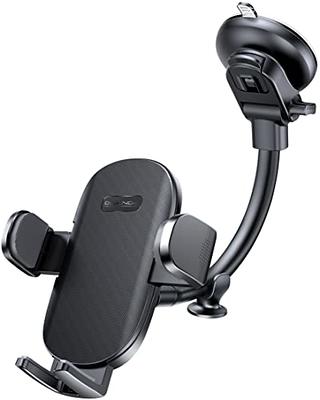 Car Phone Mount, Phone Holder for Car, Long Arm Suction Cup Phone