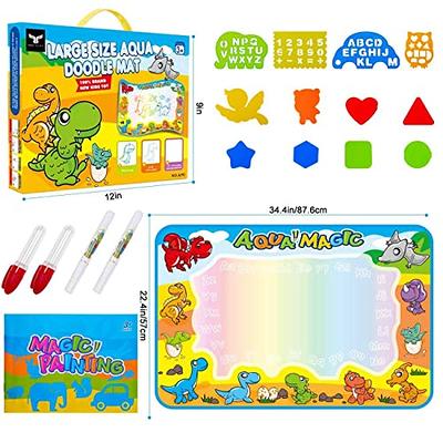 Water Doodle Mat, Kids Color Drawing Doodle Pad Toddler Toys