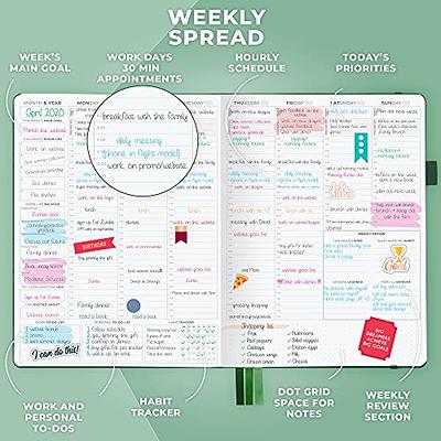 Clever Fox Planner Daily – Undated Agenda & Daily Calendar to Boost  Productivity & Hit Your Goals – Gratitude Journal Personal Daily Organizer  –