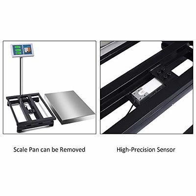 660 lbs Weight Platform Scale Digital Floor Folding Scale