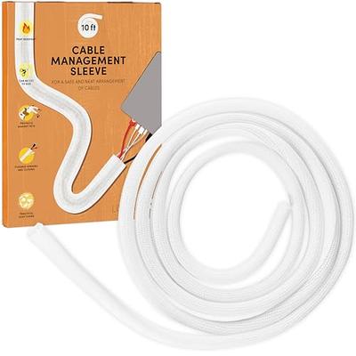 Sans Marque Pack de 10 Cables management-Organisateur des câbles