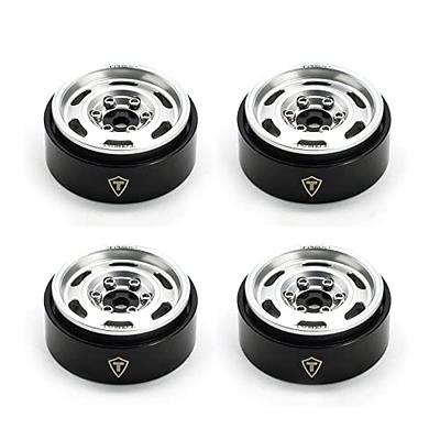 TREAL SCX24 Wheels 1.0'' Beadlock Wheels(4P) Vinatge Wheels for 1