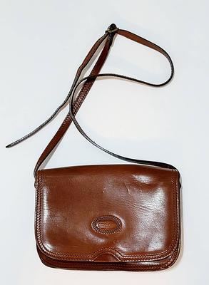 1990s Coach Pelham Shoulder Bag / Domed Bowler Bag / 9958 - Vintage Taupe / Putty Brown Leather Classic Handbag, Purse