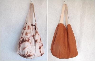 A Linen/Cotton Version of the Hobo Bag