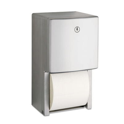 Bobrick - B-29744 - Semi-Recessed Automatic Universal Roll Paper Towel Dispenser