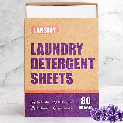 Vacplus Laundry Detergent Sheets Natural - Fresh Scent Liquidless Bulk  Laundry D